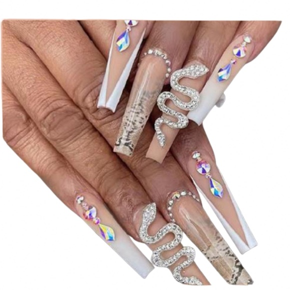 Pressies Press On Ombré Nail with Designs Leopard - Picture 2 of 3